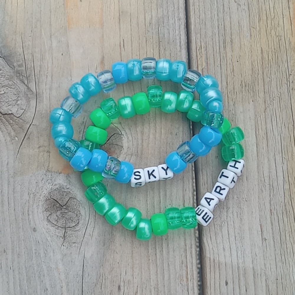 Handmade matching bracelets